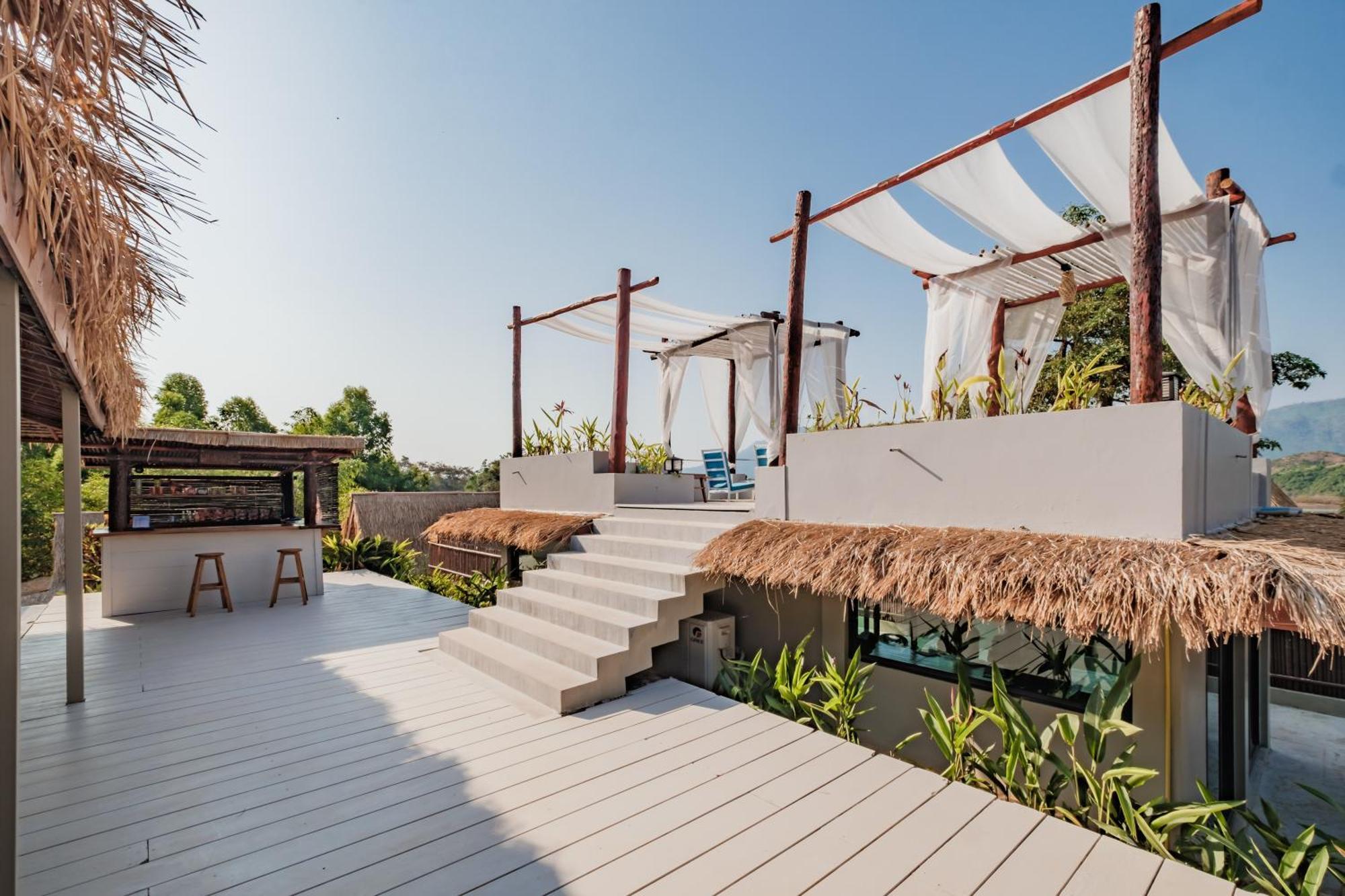 The Sanctuary Nam Ngum Beach Resort Vang Vieng Luaran gambar